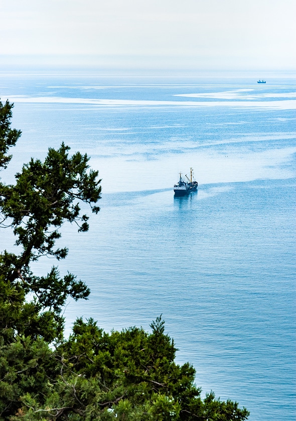 Морская экскурсия по акватории Уссурийского залива